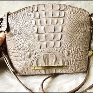 SOLD Brahmin Gold Dusted Shoulder Bag/Crossbody